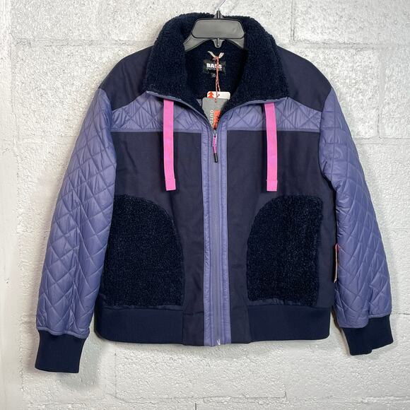 Bass Outdoor Women's Quilted-Trim Zip Bomber Jacket - Heron Multi medium - Picture 9 of 12